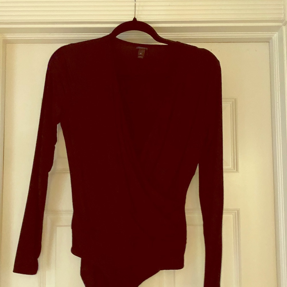 Jcrew vneck body suit